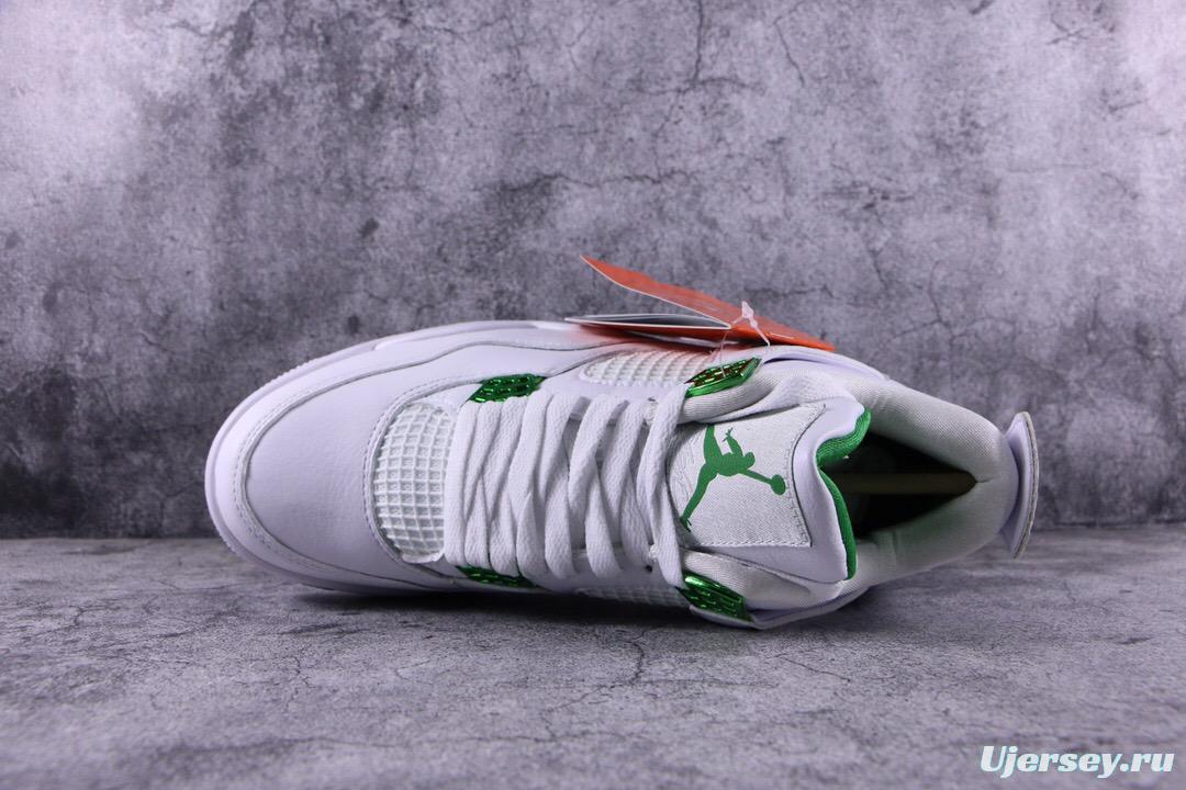 Air Jordan 4 Retro Green Metallic