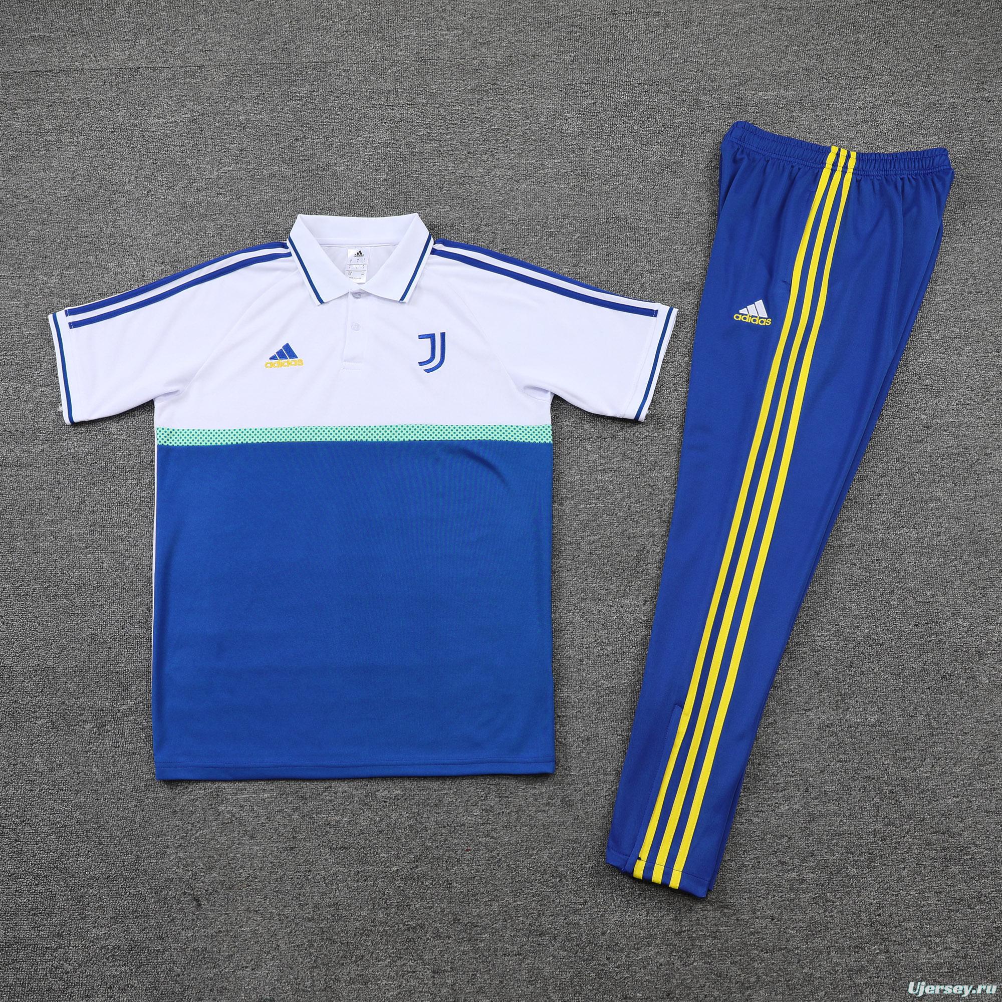 Juventus POLO kit blue and white (not sold separately)