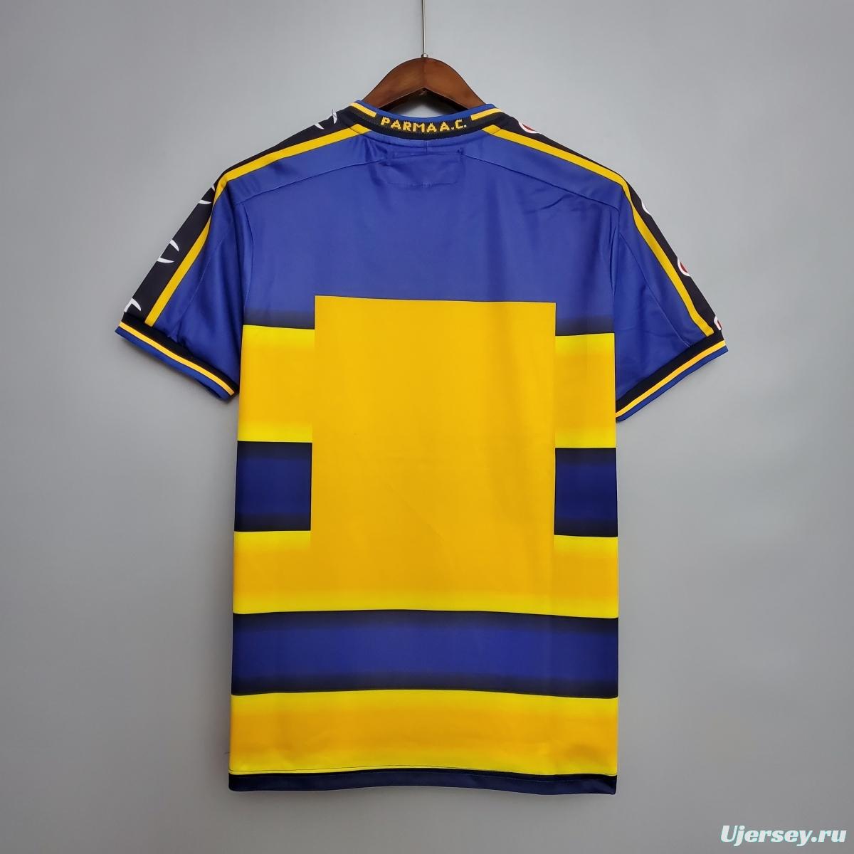 Retro Parma 01/02 home Soccer Jersey