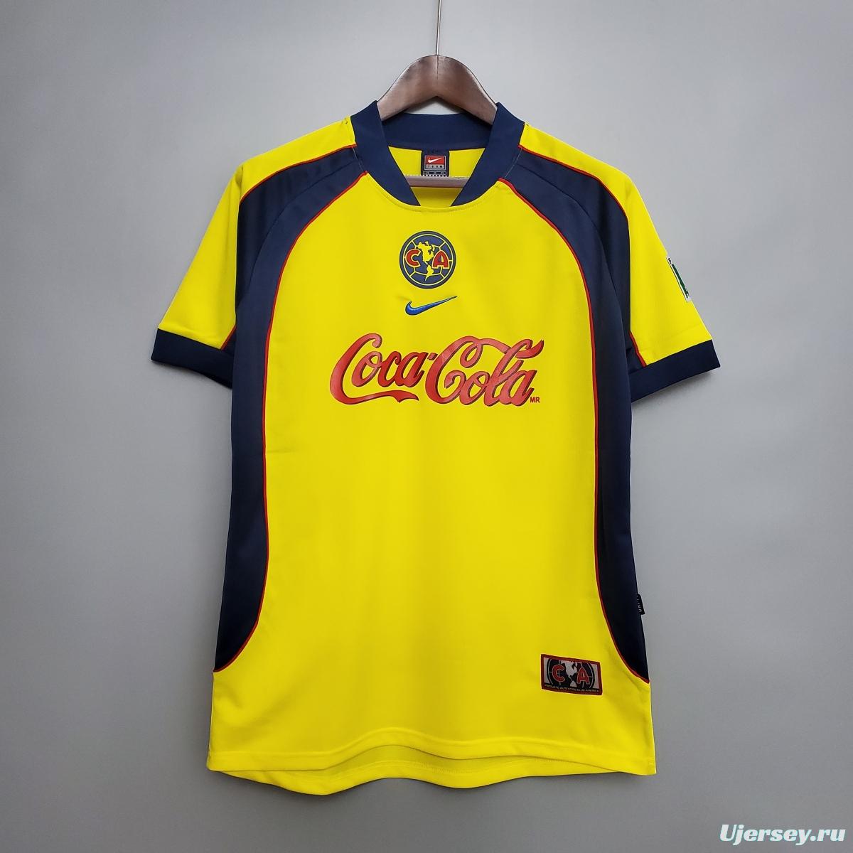 Retro 01/02 Club America home Soccer Jersey