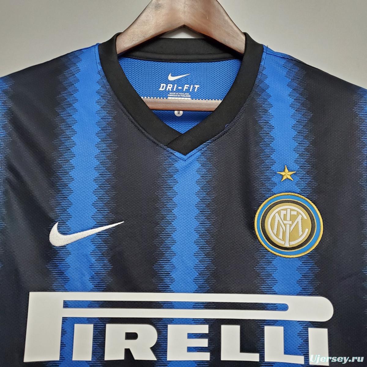 Retro 10/11 Inter Milan home Soccer Jersey