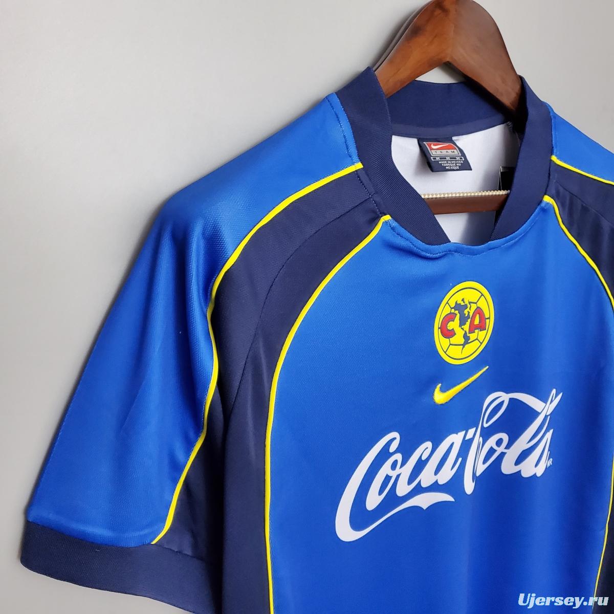 Retro 01/02 Club America away Soccer Jersey