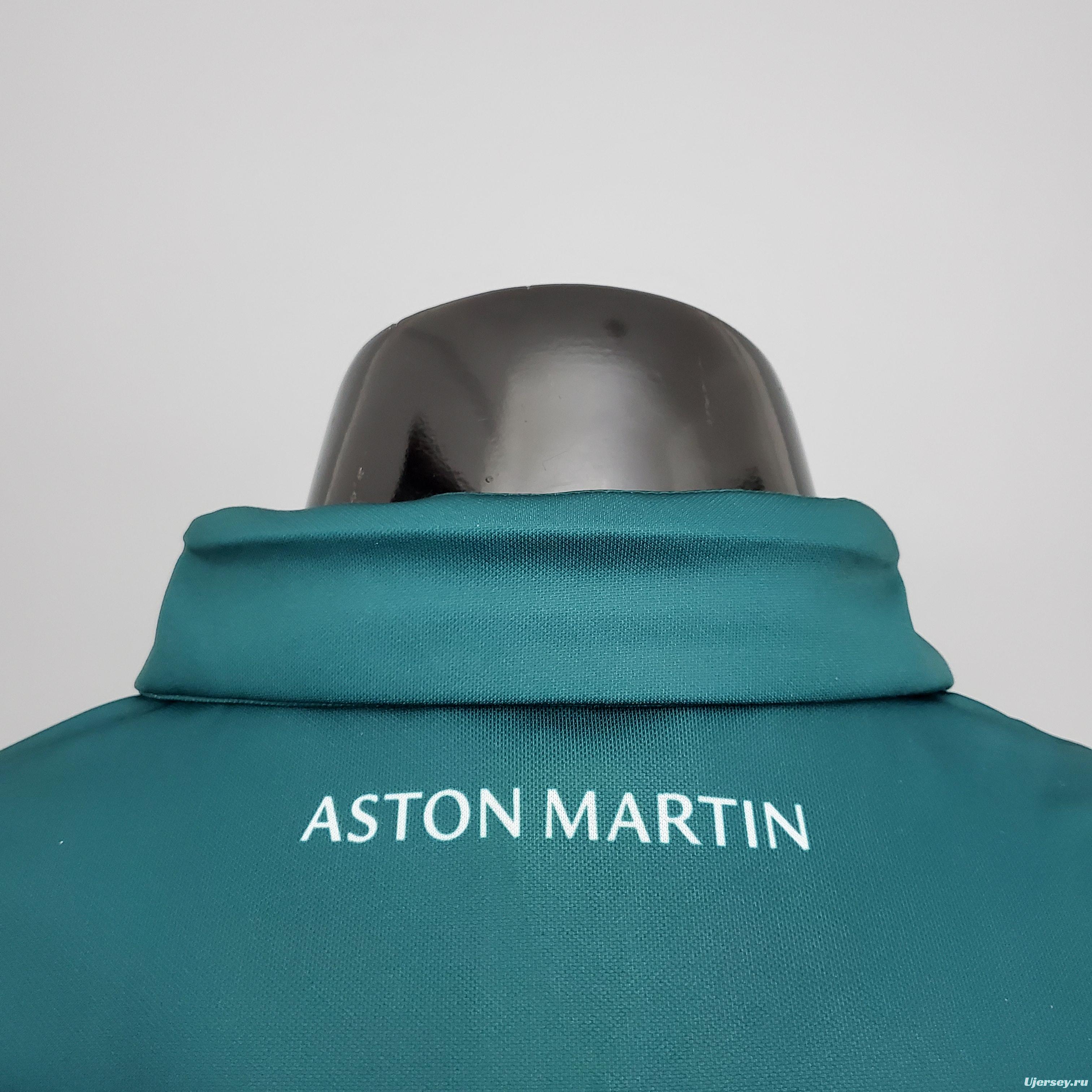 FI Formula One stadium service Aston Martin polo S-5XL