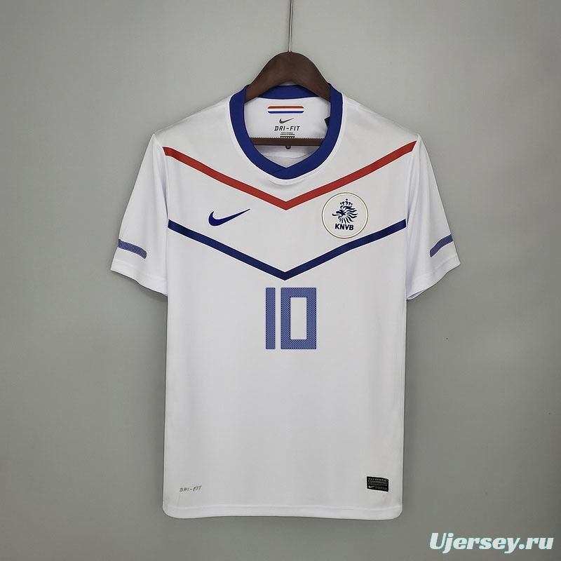 Retro Netherlands 2012 away Soccer Jersey