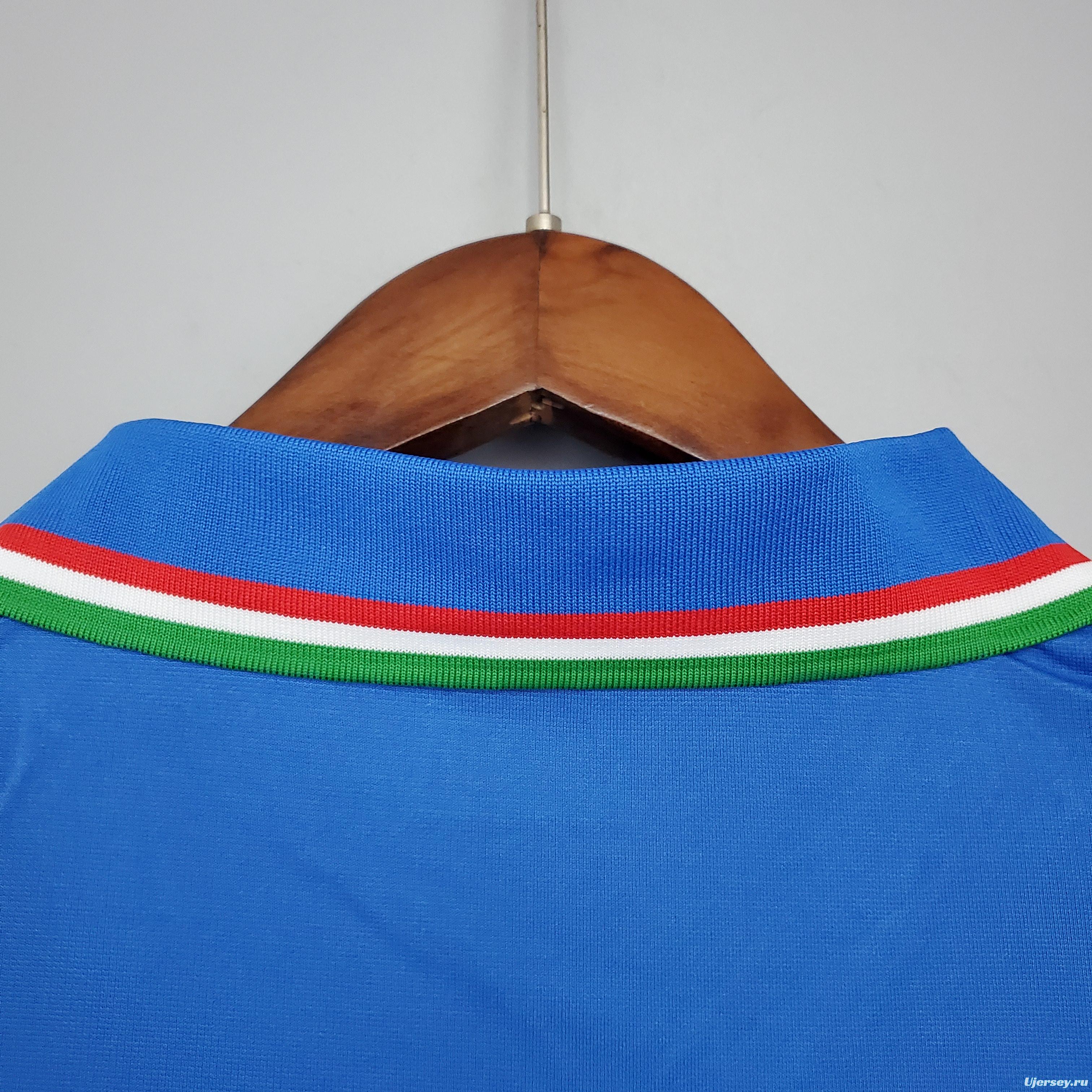 Retro Italy 1982 home Soccer Jersey