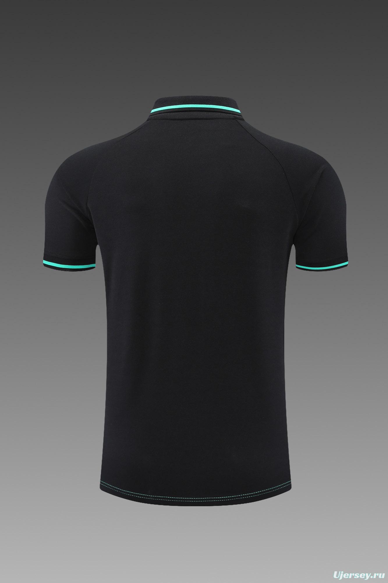 Real Madrid POLO kit black and green (not supported to be sold separately)