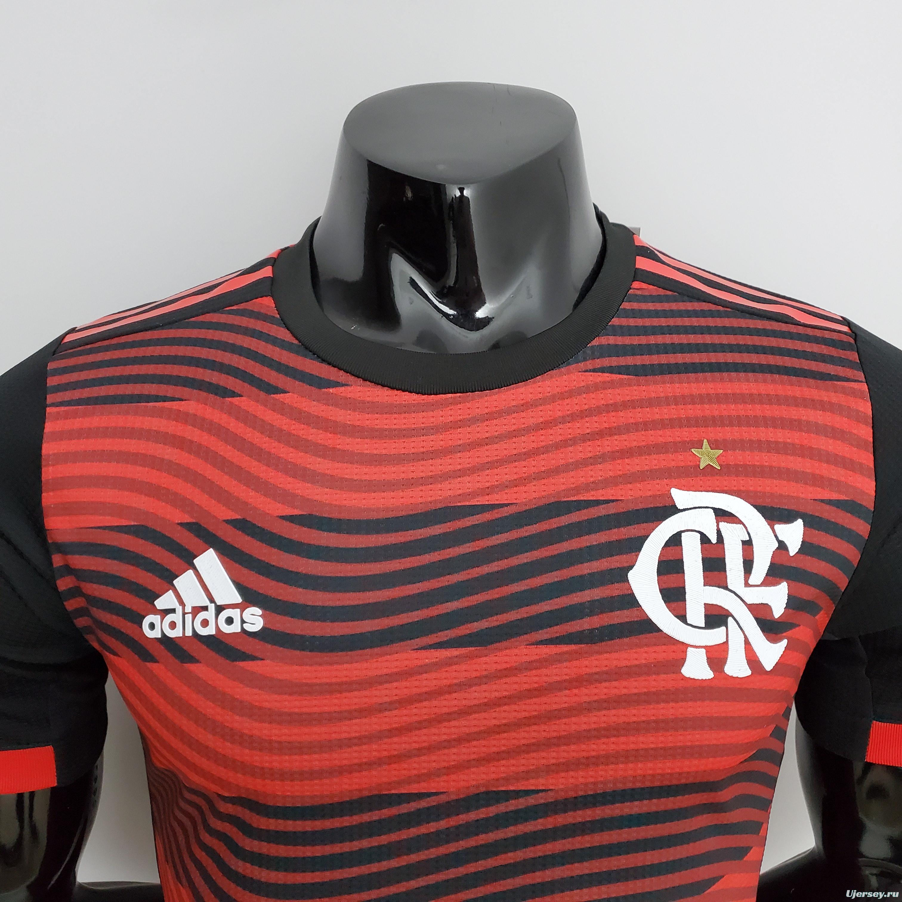 22/23 player version flamengo home Soccer Jersey