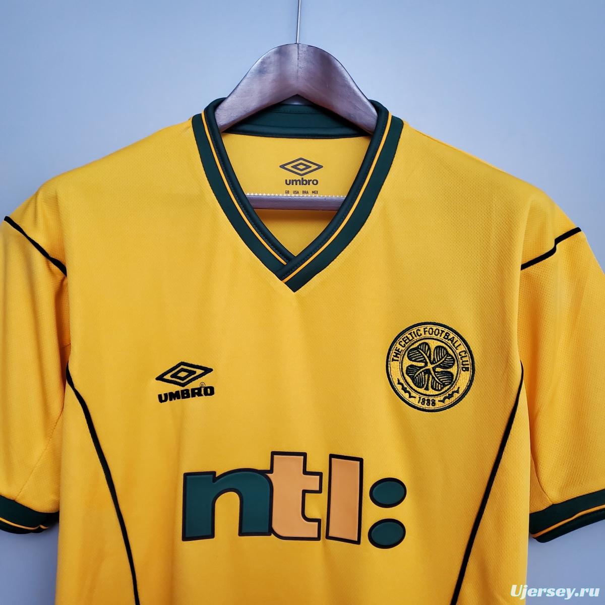 Retro 01/03 Celtics away Soccer Jersey