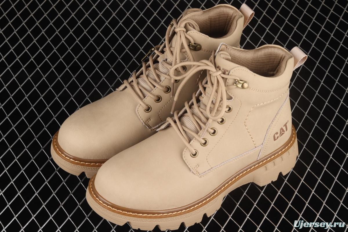 CAT FOOTWEAR/ CAT RYMAN WP 21SS autumn and winter new outdoor rhubarb boots series P717888SAND