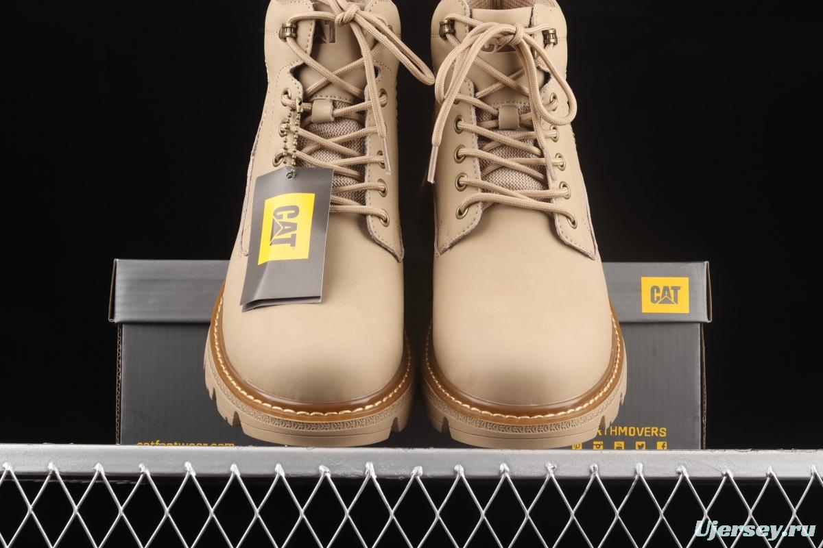 CAT FOOTWEAR/ CAT RYMAN WP 21SS autumn and winter new outdoor rhubarb boots series P717888SAND