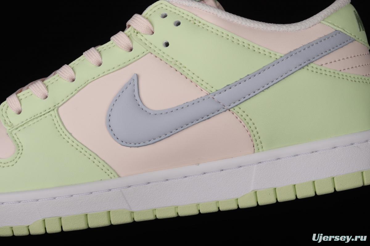 NIKE DUNK SB Low SP ice lime yellow powder retro low-top leisure sports skateboard shoes DD1503-600