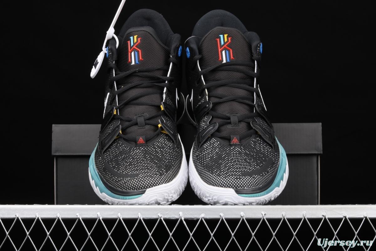 NIKE Kyrie 7 BK Black Owen 7 generations of dark magic CQ9327-002