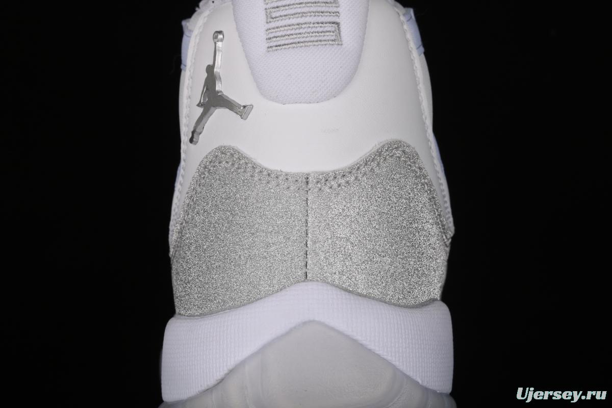 Air Jordan 11 Metallic Silver 11 Swarovski all over the sky AR0715-100