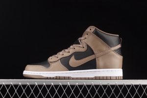 NIKE SB DUNK High Retro Moon Fossil tan SB dunk series high upper skateboard shoes DD1869-002