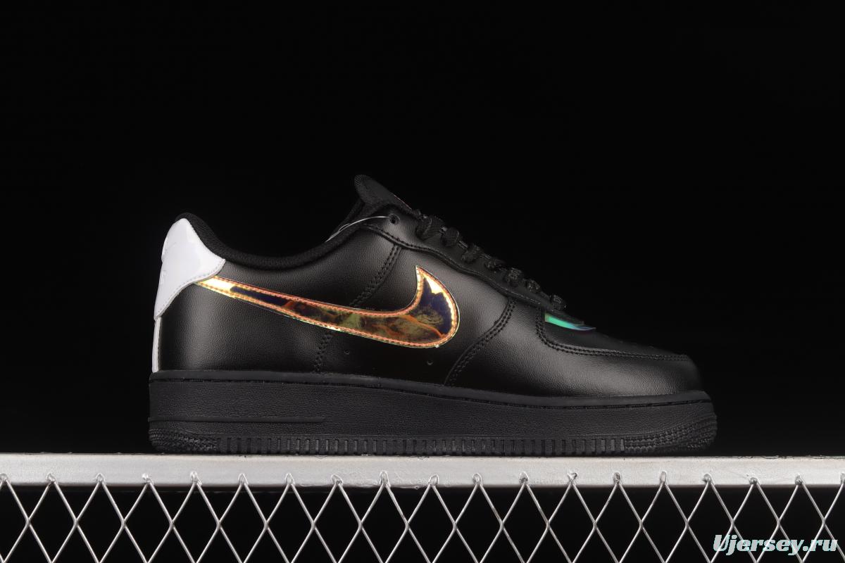 NIKE Air Force 1'07 Low Black Laser Low Top Sports Casual Sneakers DC0710-101