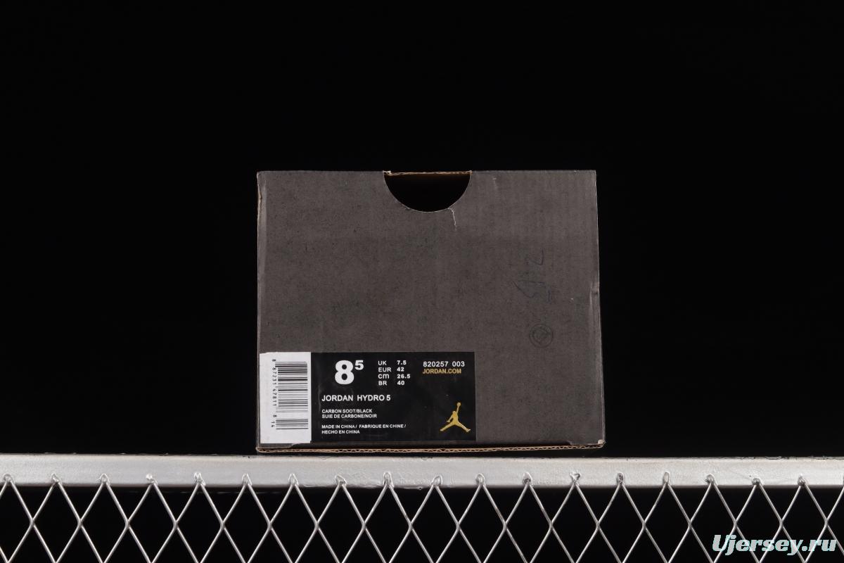 Air Jordan Hydro 5 Trapeze Velcro Slippers 820257-003