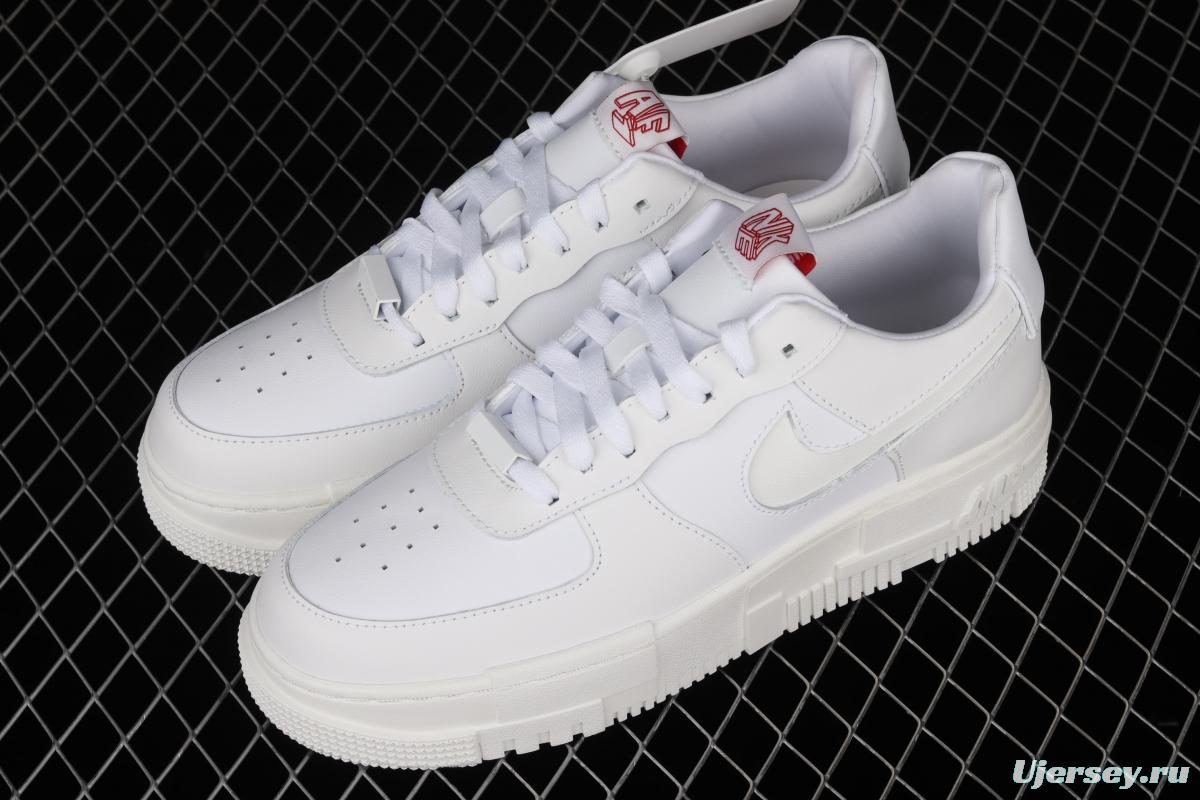 NIKE Air Force 1 Pixel deconstructs Leisure Board shoes with low Top layer DK6649-105