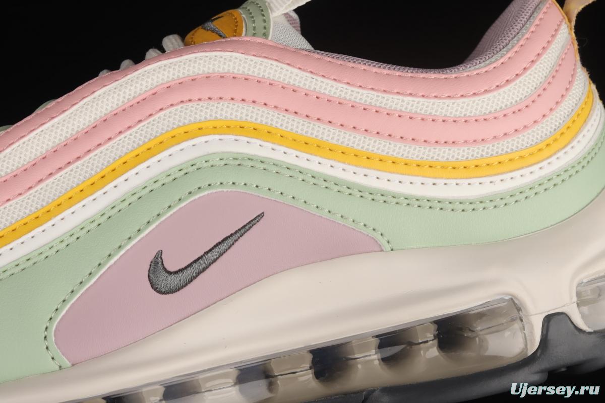 NIKE Air Max97 Pastel Macaron soft powder retro air cushion running shoes DH1594-001
