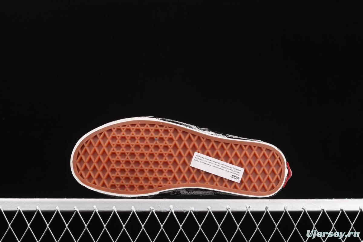 Opening Ceremony x Vans Authentic Shen Mengchen co-named Panther full printed low-top shoes VN0A348A43M