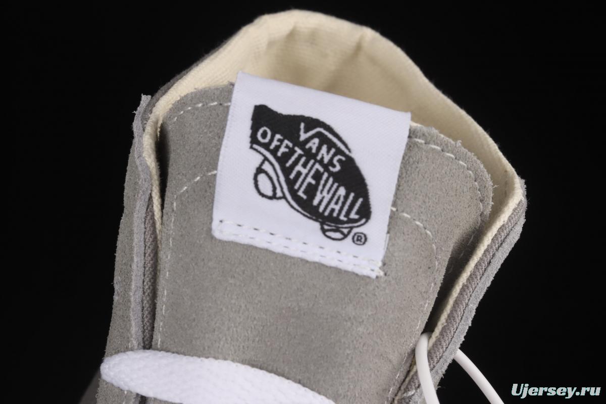 Vans Sk8-Hi Vance light gray Gaobang casual canvas shoes VN0A4U16IYP