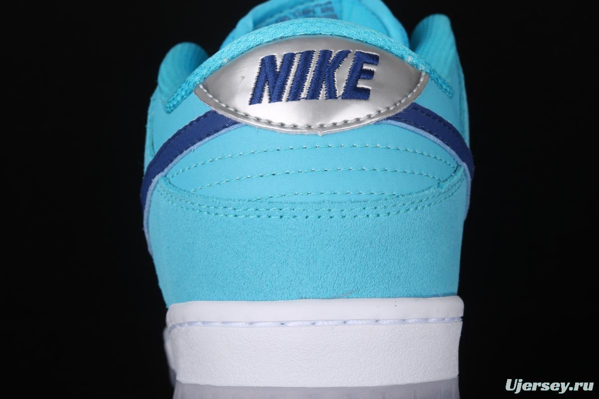 NIKE SB DUNK Low Pro sky blue wool-like low-top casual board shoes BQ6817-400