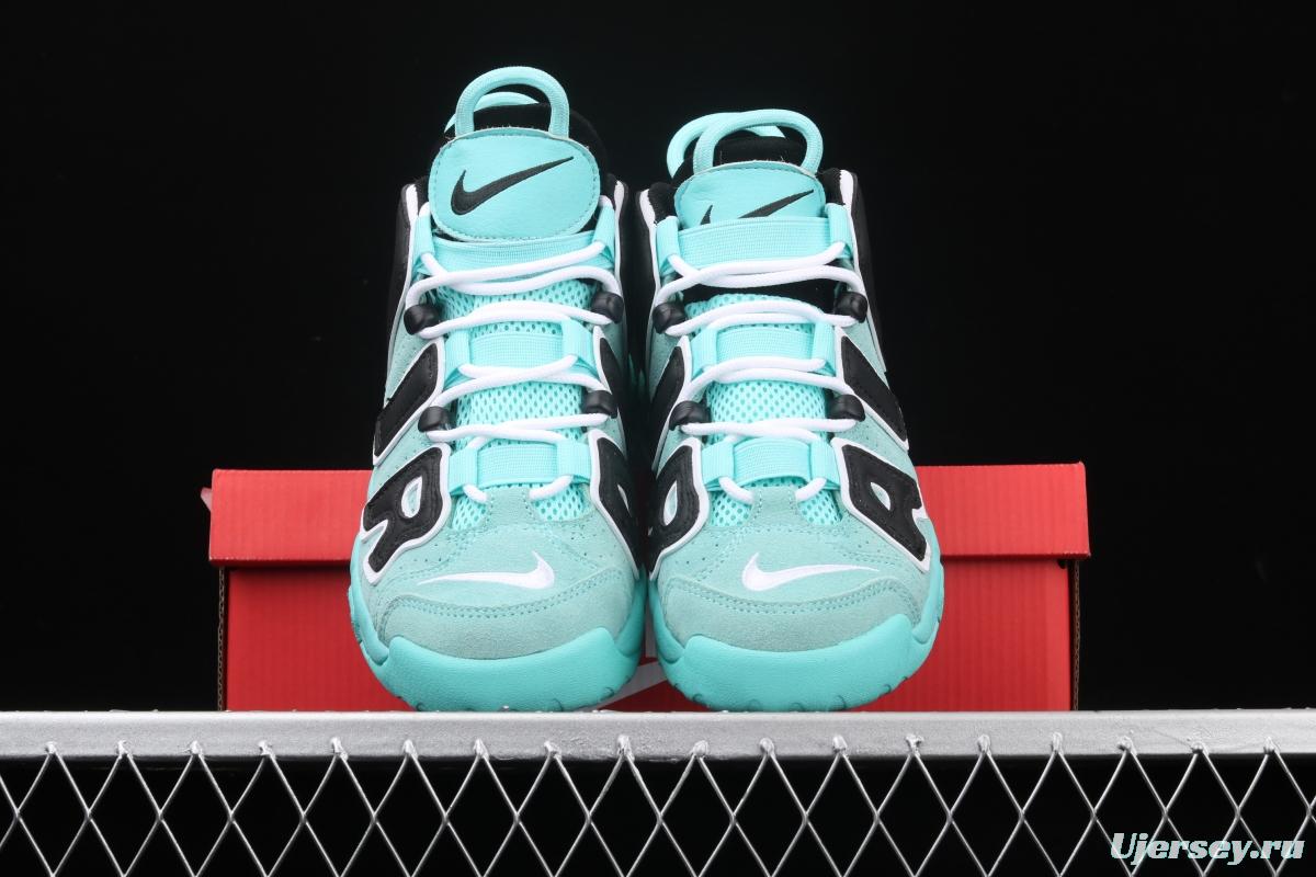 NIKE Air More Uptempo 96 QS Pippen Primary Series Classic High Street Leisure Sports Culture Basketball shoes 415082-403