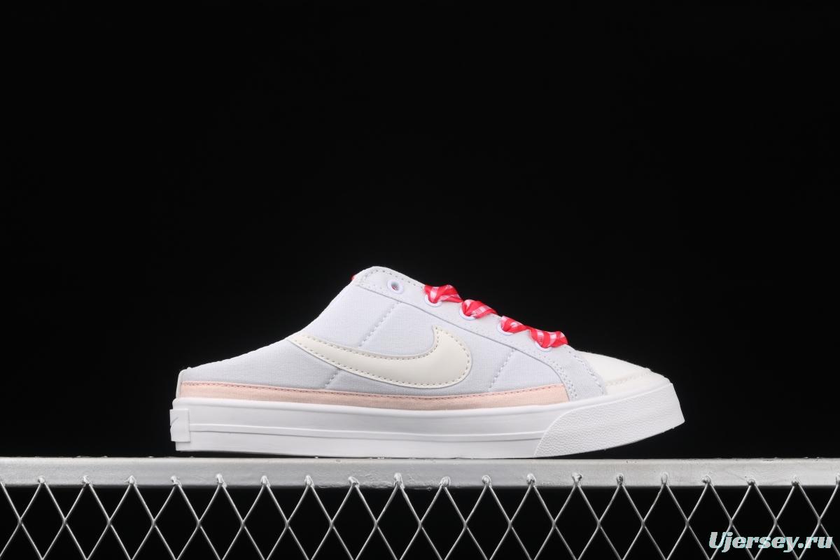 NIKE Court Legacy Mule classic retro fashion street canvas leisure half-drag DJ5058-011