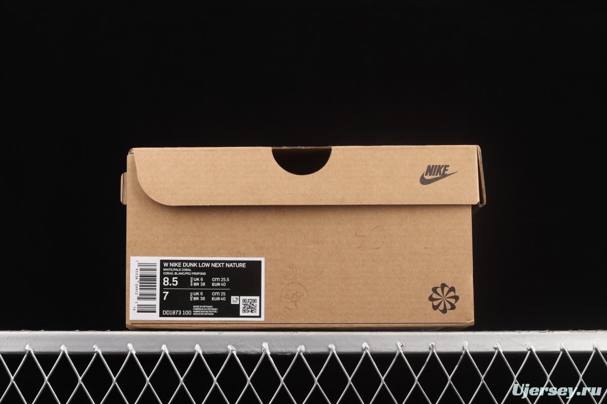 NIKE SB DUNK Low Move To Zero soft powder color SB buckle rebound fashion leisure board shoes DD1873-100