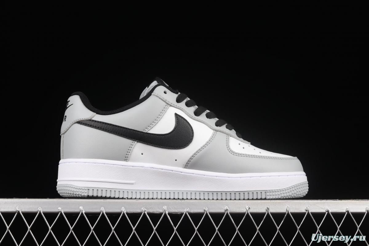 NIKE Air Force 1 Low smoke ash color matching head layer low top casual board shoes CN6403-105