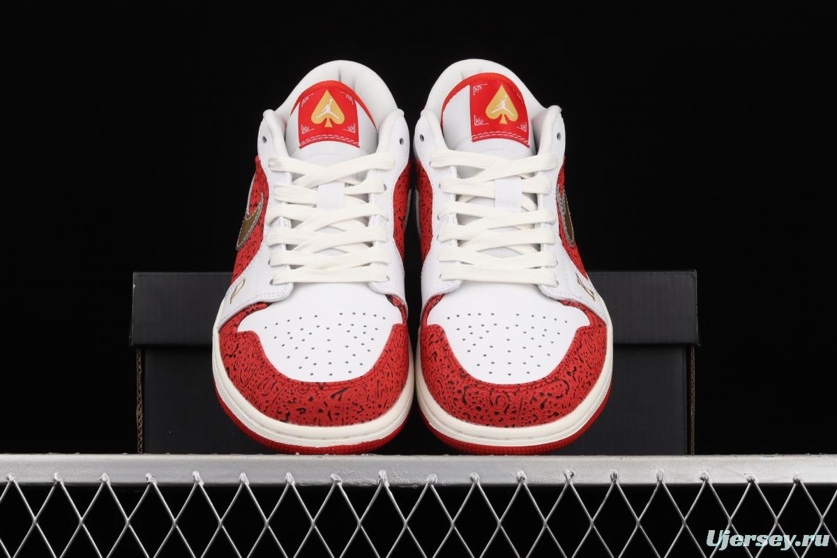 Air Jordan 1 Low Platinum low side Culture Leisure Sports shoes DJ5185-100