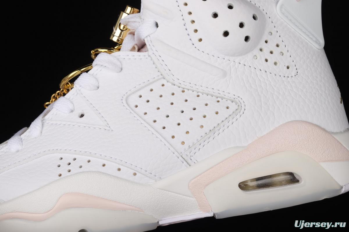 Air Jordan 6 Retro Gold Hoops tomorrow exclusive DH9696-100