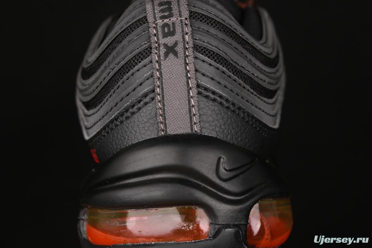 Mschf x Inri Air Max 97 Jesus Shoes Holy Water Black Grey 3M bullet running shoes DH4092-001