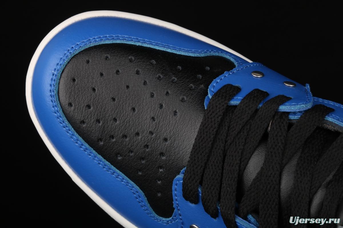 Air Jordan 1 Zoom Comfort SE Hyper Royal metal rivets black and blue CZ1360-401
