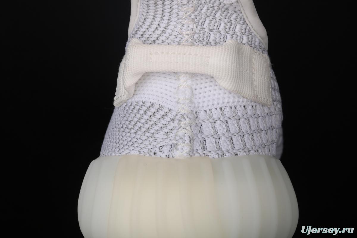 Adidas Yeezy Boost Basf 350 V2 Static EF2367 Darth Coconut 350 second generation hollowed-out silk star BASF Boost original