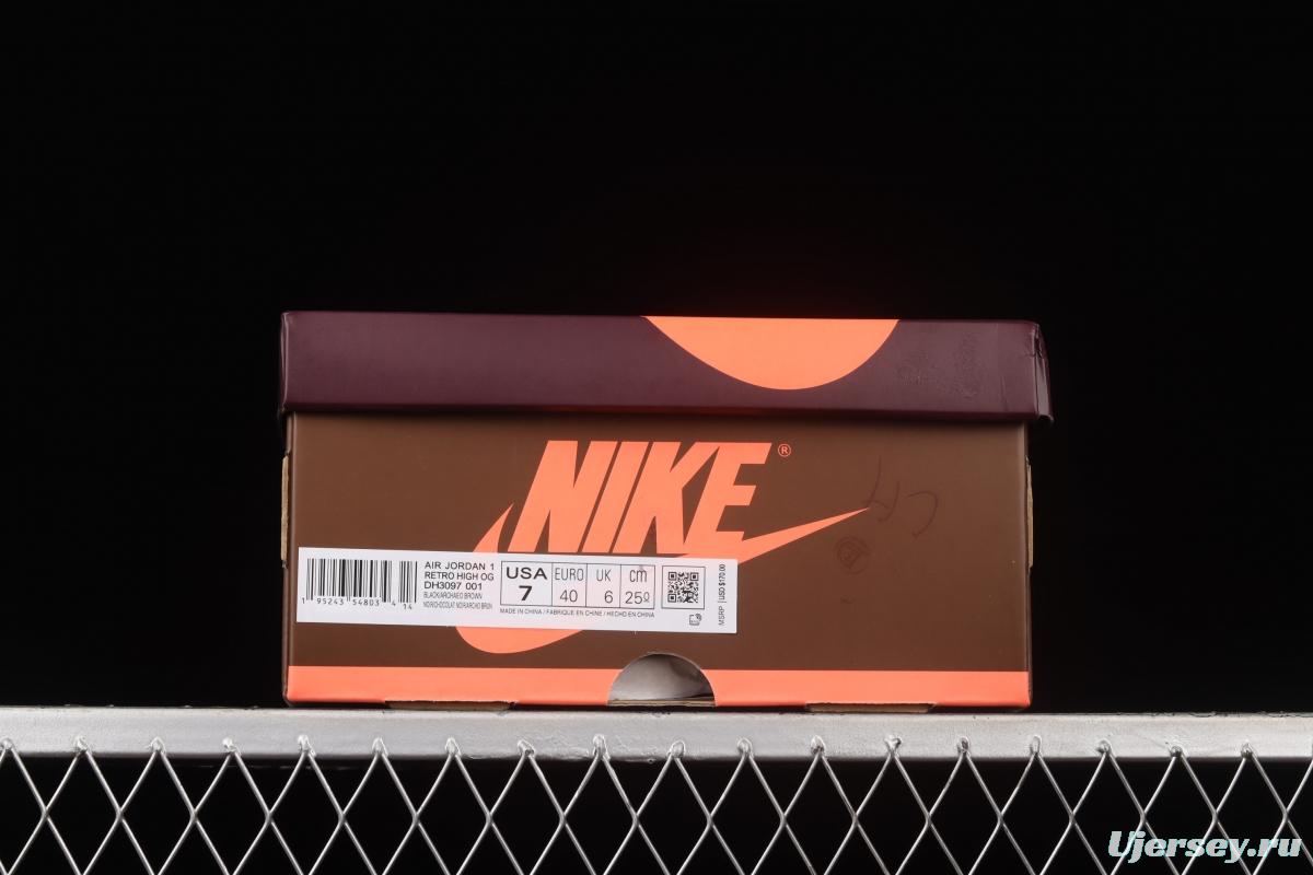 Air Jordan 1 High OG Hand Crafted color splicing DH3097-001