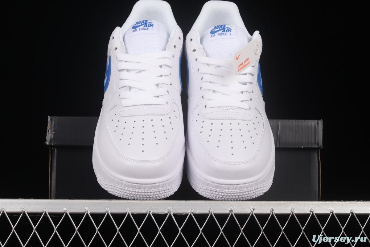 NIKE Air Force 11607 Low Game Royal deconstructs low-top casual board shoes DR0143-100