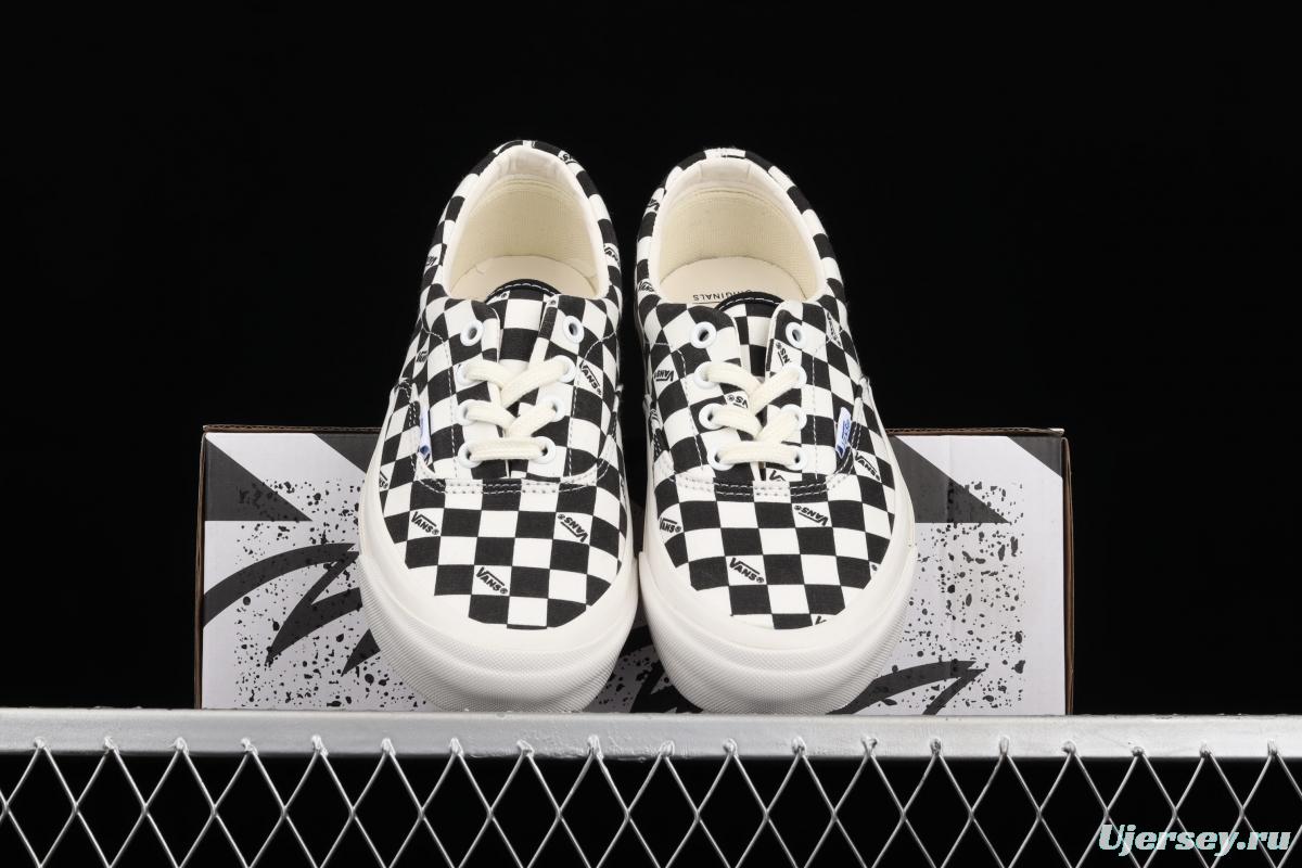 Vans Vaul OG Era LX high-end branch line series checkerboard element low upper board shoes VN0A3CXN9TB