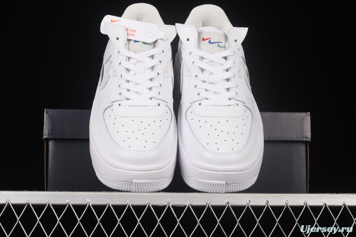 NIKE Air Force 1 FontaNIKEa Fashion low Top Leisure Board shoes DH1290-100