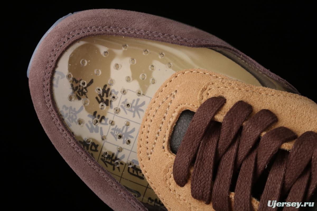 Clot x NIKE Air Max 1 Tea Leaf Brown joint style retro casual running shoes DD1870-200