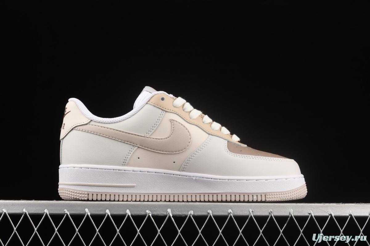 NIKE Air Force 11407 Hot Chocolate hot cocoa coloured low-top casual board shoes CW2288-903