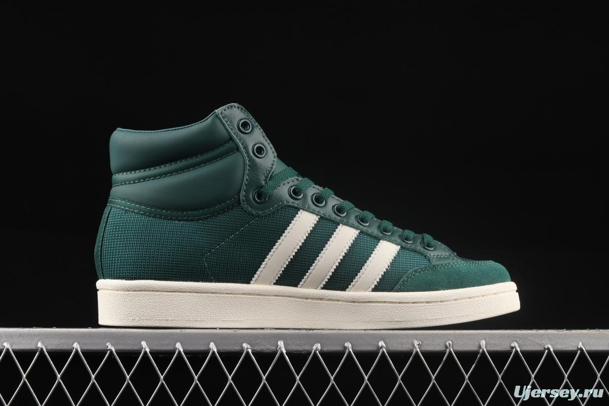 Adidas Originals Americana Hi EF2806 clover breathable fabric face campus wind high upper board shoes