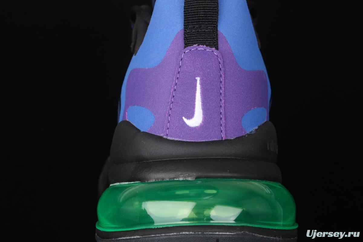 NIKE Air Max 270React new high-frequency mesh function half-palm air cushion cushioning running cloth shoes AO4971-005