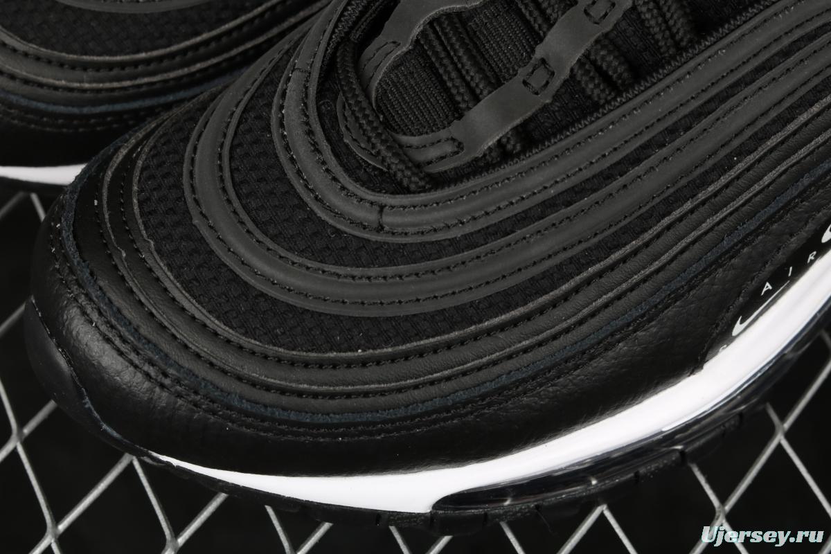 NIKE Air Max 97 Lx black and white serial bullet air cushion running shoes AR7621-001