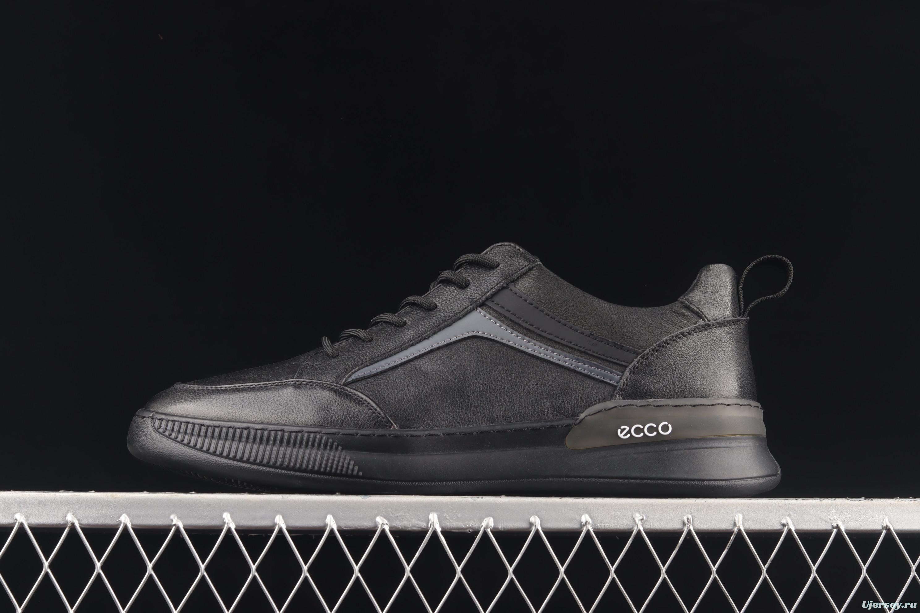 ECCO 2021 new Ruoku No. 8 series trend youth tie leisure sports men's shoes 87357201001