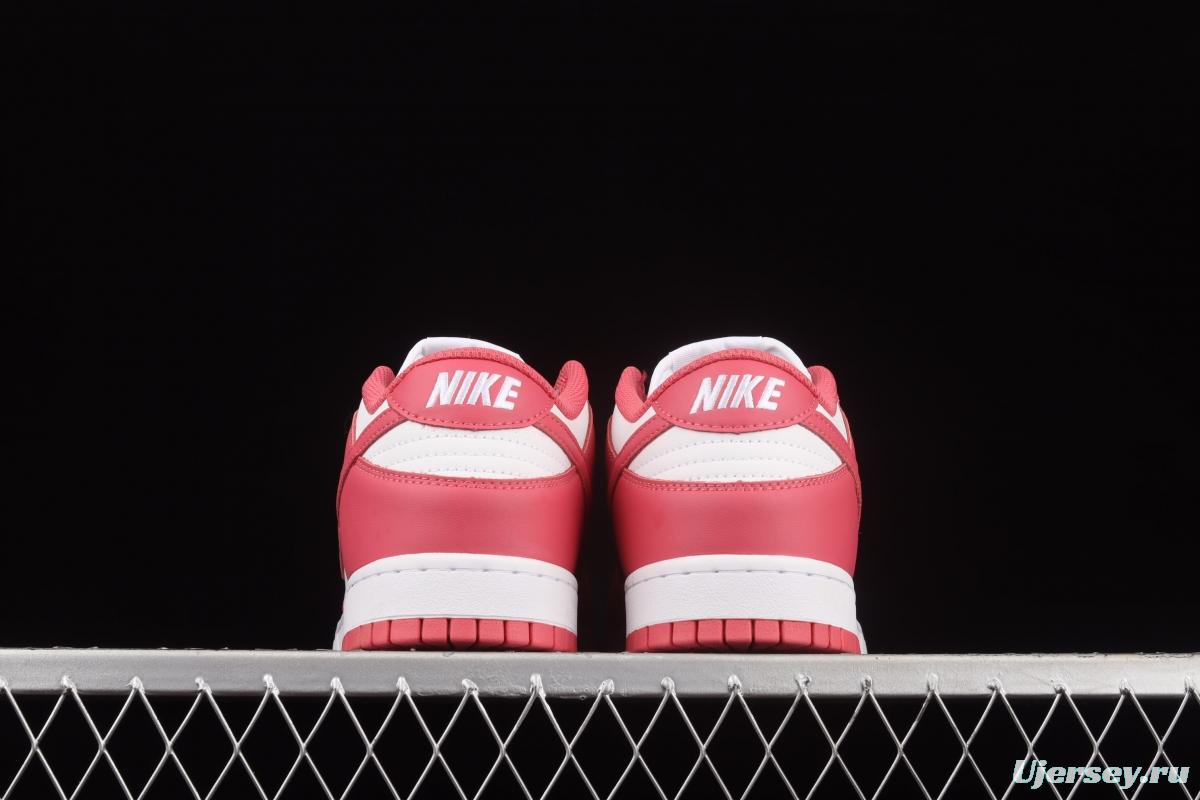 NIKE DUNK Low Raspberry Red raspberry red SB buckle rebound fashion casual board shoes DD1503-111,