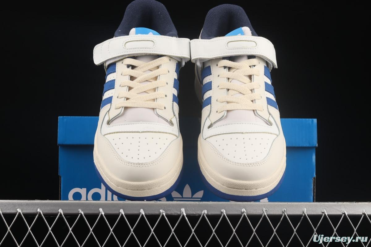 Adidas Originals Forum 84 Low Blue ThreAdidas S23764 popular single classic retro basketball shoes