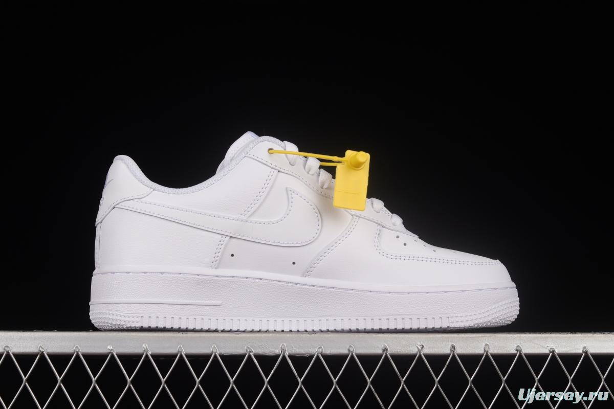 NIKE Air Force 1 '07 Low Classic All White Low Top Casual Sneakers CW2288-111