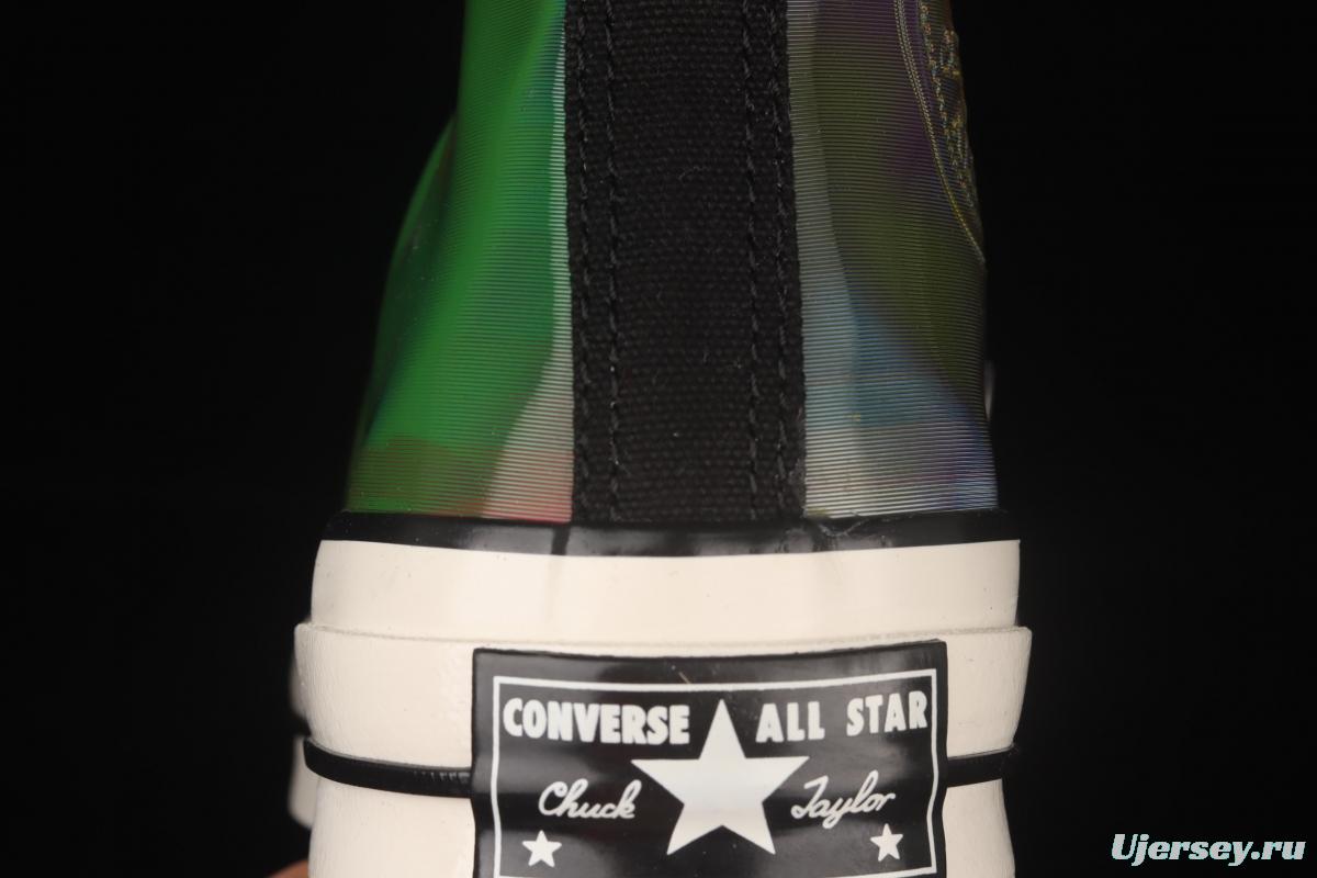 Converse Chuck70 color artificial leather chameleon high-top leisure board shoes 170495C