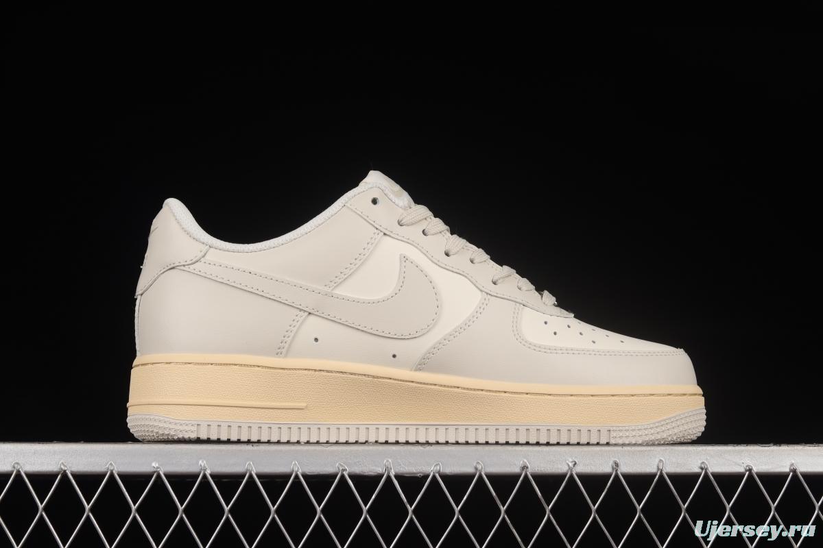 NIKE Air Force 1'07 Low White Gray Low Casual Sneakers BS8871-227