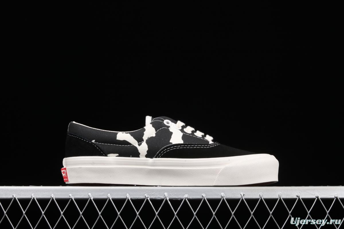 Vans Og Era Lx 2021 new cow pattern stitching low-top casual board shoes VN0A3CXN4MB